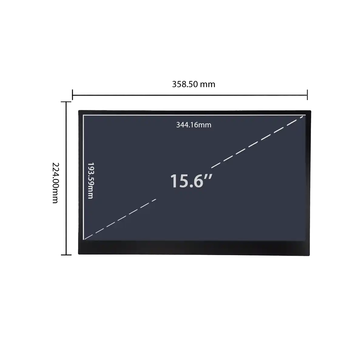 LH156DY078A-Dimensions